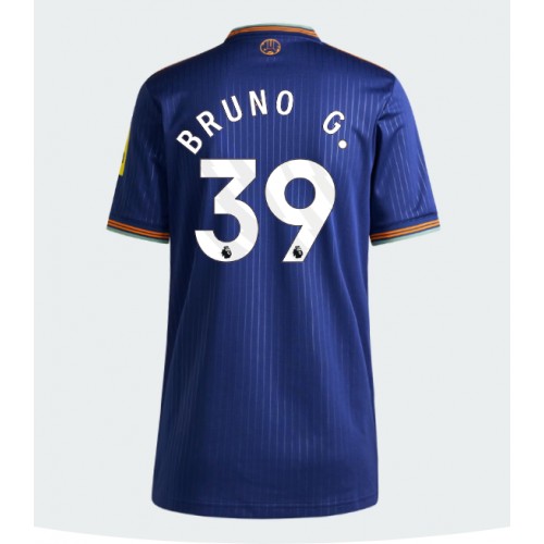 Newcastle United Bruno Guimaraes #39 Tercera Equipación Mujer 2025-26 Manga Corta